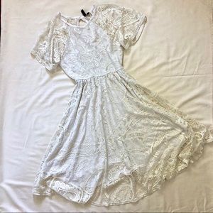 ASOS | White Lace Dress